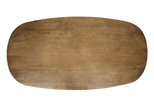 Esstisch Kani | 215 cm | oval | Mango massiv | sandfarbe