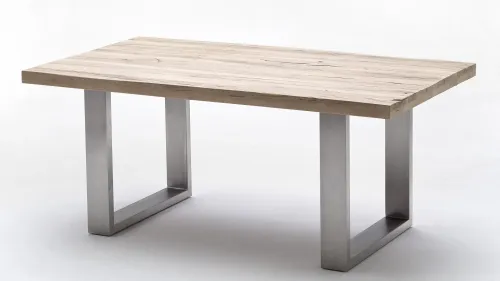 Esstisch Kufentisch Castello | Wildeiche massiv | 180 x 100 cm