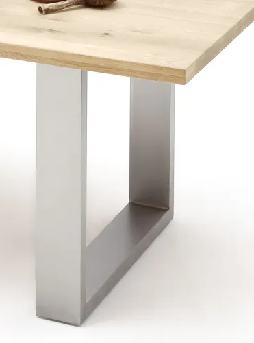 Esstisch Kufentisch Greta | Balkeneiche massiv | 180 x 90 cm