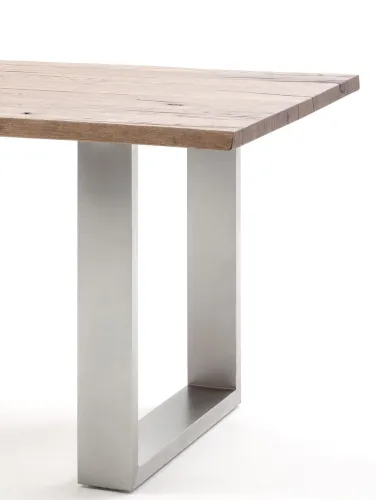 Esstisch Kufentisch Matras | Eiche Bassano massiv | 180 x 100 cm