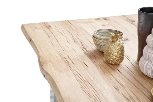 Esstisch Kufentisch Matras | Wildeiche massiv | 200 x 100 cm