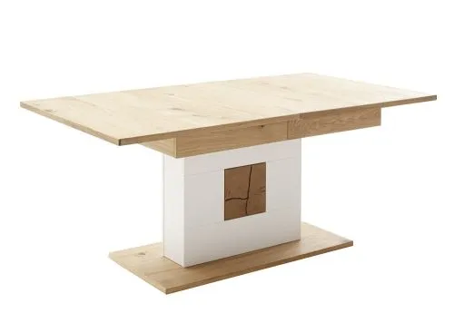 Esstisch Matadi | ausziehbar | Ast /Balkeneiche | 180(230)x100