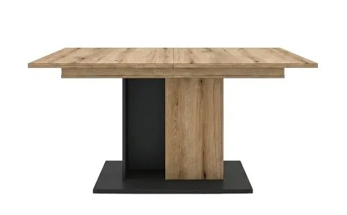 Esstisch Molina | 150(230)x90 | Evoke Oak / Basalt grau
