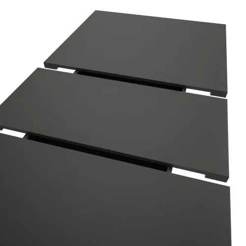 Esstisch Motion 2 | ausziehbar | Doppelsäulen-Fußgestell | Artisan Eiche / grau | 150(190)x90
