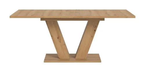 Esstisch Motion | ausziehbar | V-Fußgestell | Eiche Artisan | 150(190)x80