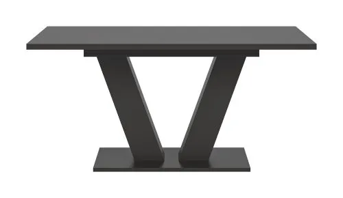 Esstisch Motion | ausziehbar | V-Fußgestell | grau | 150(190)x90
