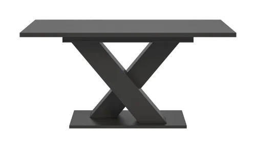 Esstisch Motion | ausziehbar | X-Fußgestell | grau | 150(190)x90