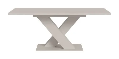 Esstisch Motion | ausziehbar | X-Fußgestell | Kaschmir | 150(190)x90