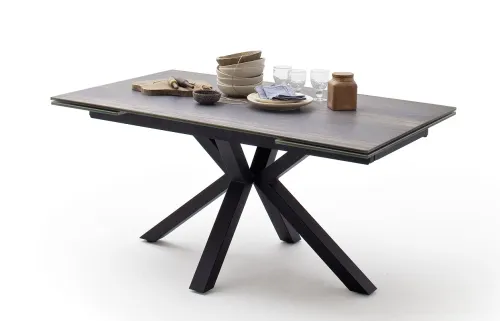 Esstisch Nagano | Holzoptik barrique | ausziehbar | 160(240) x 90