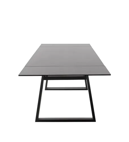 Esstisch Narbonne | anthrazit / schwarz | ausziehbar | 200(300) x 100