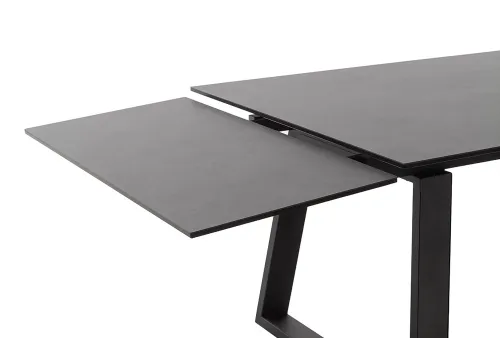 Esstisch Narbonne | anthrazit / schwarz | ausziehbar | 200(300) x 100