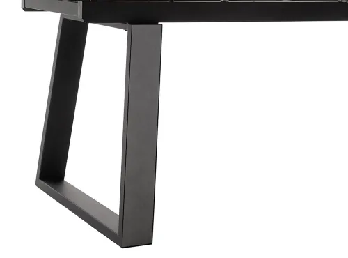 Esstisch Narbonne | grau / schwarz | ausziehbar | 200(300) x 100