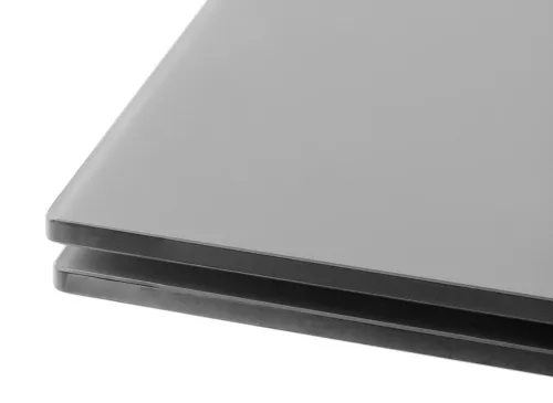 Esstisch Nemuro | grau / schwarz | ausziehbar | 160(240) x 90