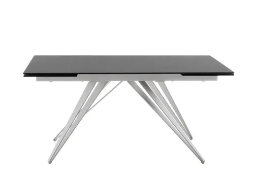 Esstisch Nemuro | schwarz | ausziehbar | 160(240) x 90