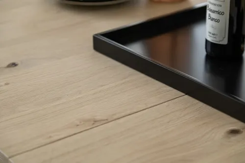 Esstisch Palma | ausziehbar | Ast /Balkeneiche | 180(230)x100