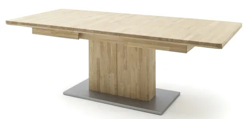 Esstisch Ravello | ausziehbar | 180(230)x100 | Balkeneiche Bianco