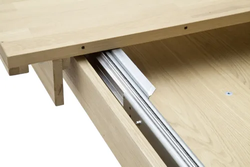 Esstisch Ravello | ausziehbar | 180(230)x100 | Balkeneiche Bianco