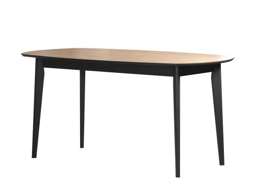 Esstisch Ronin | 160 x 90 | Eiche / schwarz