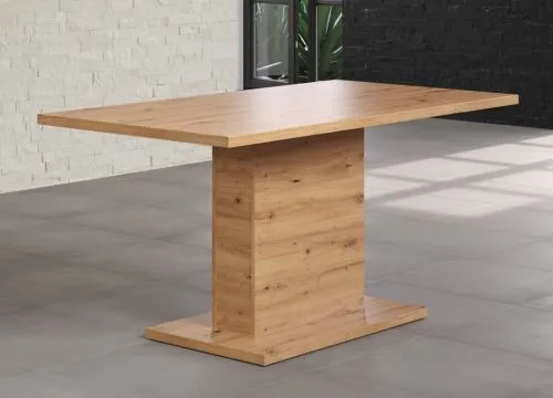Esstisch Säulentisch Follow | 160 x 80 | Artisan Eiche