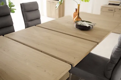 Esstisch Salvador | Ausziehtisch | Eiche Bianco | 180 (280) x 100