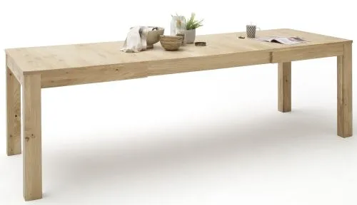 Esstisch Santori | ausziehbar | 160(260)x90 | Eiche Bianco