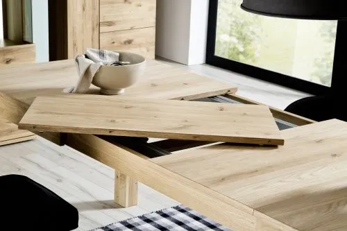 Esstisch Santori | ausziehbar | 160(260)x90 | Eiche Bianco