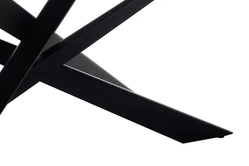 Esstisch Tesero | creme / schwarz | ausziehbar | 200(300) x 95