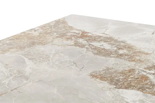 Esstisch Tesero | grau / schwarz | ausziehbar | 200(300) x 95