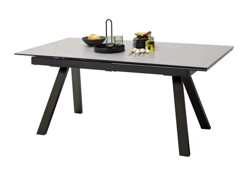 Esstisch Tobago | hellgrau | ausziehbar | 180(260) x 95