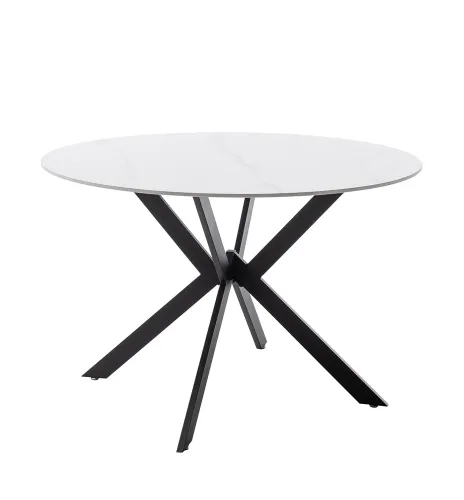 Esstisch Ubate | weiß | rund | Ø 120 cm