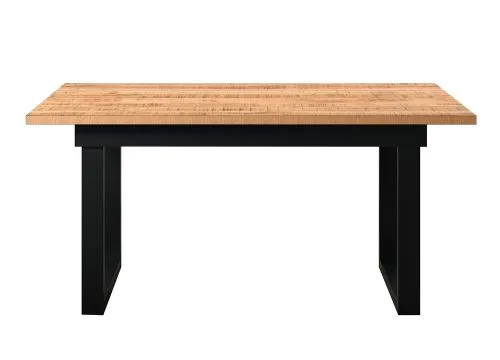 Esstisch Universal | 160 x 90 | Mango / Schwarz