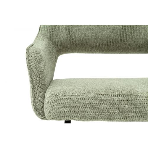 Esszimmerbank Bangor | Chenille Optik | 175 cm | oliv