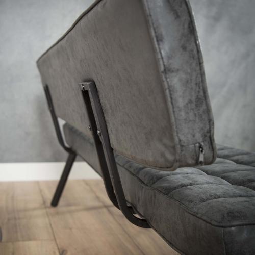 Esszimmerbank Josie | Kunstleder | schwarz | 150/180 | verschiedene Größen