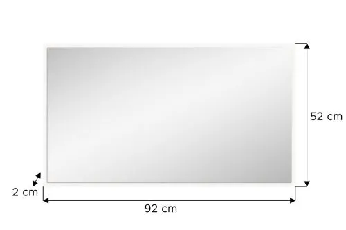 Gadrerobenspiegel Projekt X | weiß