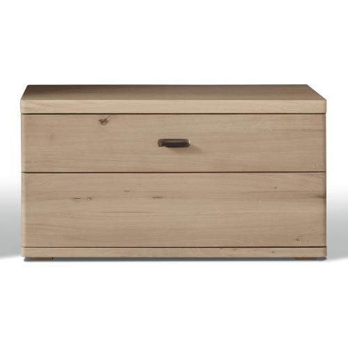 Garderoben Set Barcelona | Balkeneiche Bianco / Eiche Bianco | 5-teilig | inkl. LED Beleuchtung