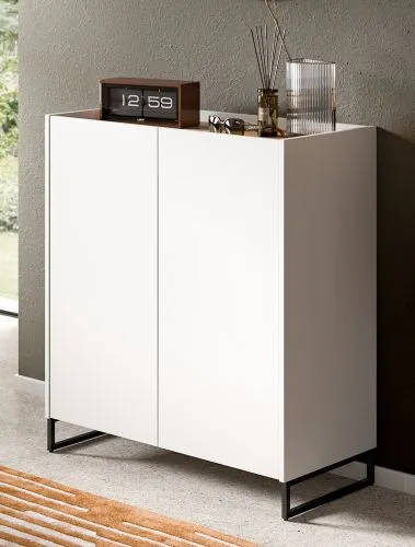 Garderoben-Set Drive 2 | weiß / Artisan Oak | 4-teilig ohne Beleuchtung