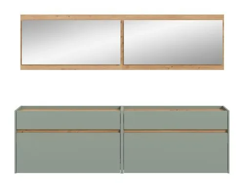 Garderoben-Set Drive 5 | Salbei / Artisan Oak | 4-teilig