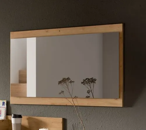 Garderoben-Set Drive 5 | weiß / Artisan Oak | 4-teilig mit LED Beleuchtung