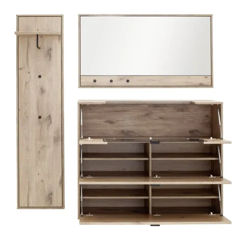Garderoben Set Mezzano 2 | Viking Oak | 3-teilig