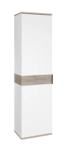 Garderoben Set Montello | Soft white / Viking Oak | 4-teilig mit Sitzkissen