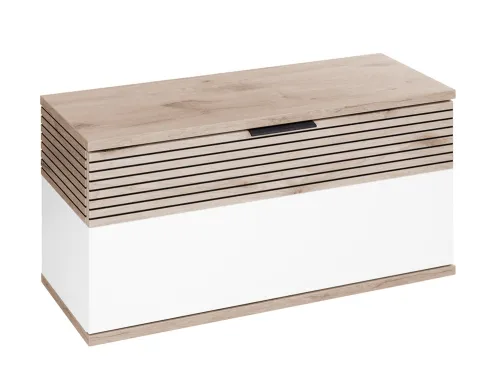 Garderoben Set Montello | Soft white / Viking Oak | 4-teilig ohne Sitzkissen