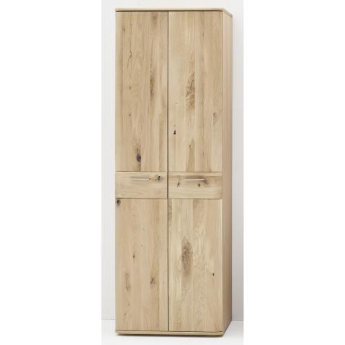 Garderoben Set Nilo | Balkeneiche Bianco | 5-teilig | Sitzkissen