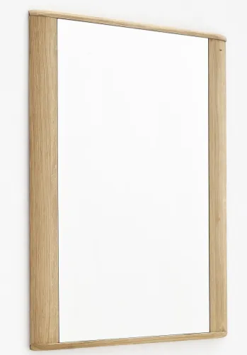 Garderoben Set Nilo | Balkeneiche Bianco | 5-teilig | Sitzkissen mit Sitzkissen