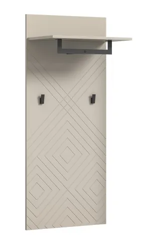 Garderoben-Set Notes | beige matt/sandfarben | 4-teilig