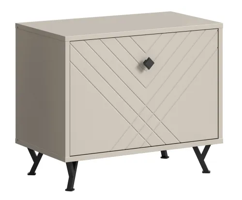 Garderoben-Set Notes | beige matt/sandfarben | 5-teilig