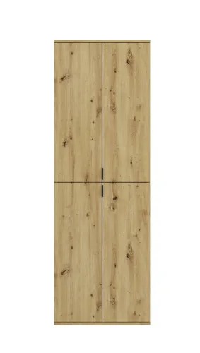 Garderoben Set Projekt X 1 | Artisan Eiche / Spiegeltüren | 3-teilig