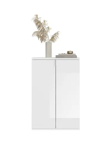 Garderoben Set Projekt X | Kommode| weiß Hochglanz | 3-teilig