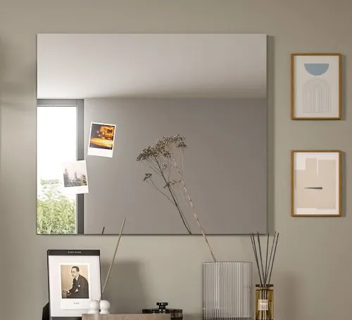 Garderoben-Set Salsa | rauchsilber / weiß Hochglanz | 5-teilig ohne Sitzkissen