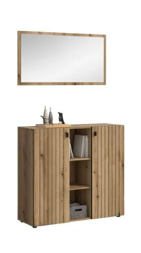 Garderoben-Set Station 2 | Evoke Eiche | 2-teilig