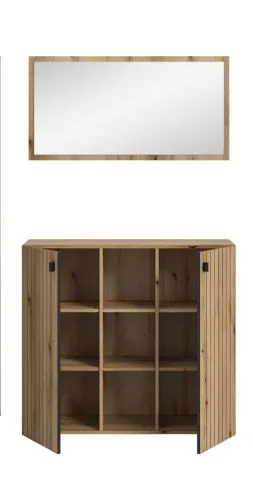 Garderoben-Set Station 2 | Evoke Eiche | 2-teilig